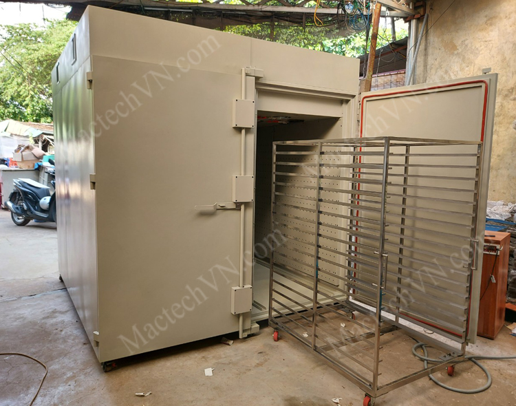 máy sấy dân dụng 1 tấn sản phẩm rau củ quả