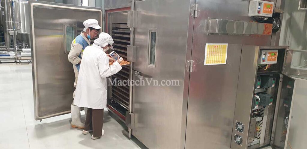 máy sấy thực phẩm rau củ công nghiệp